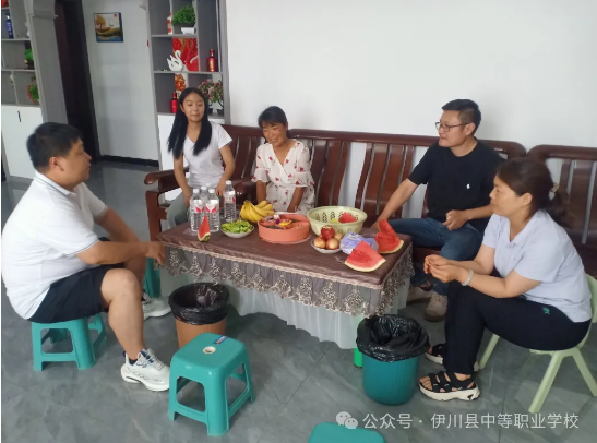 保优追本 家访促学——伊川县中等职业学校升 学部家访活动插图2