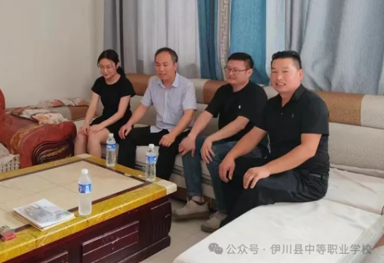 保优追本 家访促学——伊川县中等职业学校升 学部家访活动插图3
